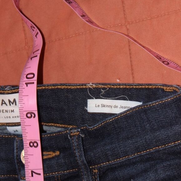 FRAME Le Skinny de Jeanne  pembrige grove Jeans Women's Size 24 - Picture 10 of 12